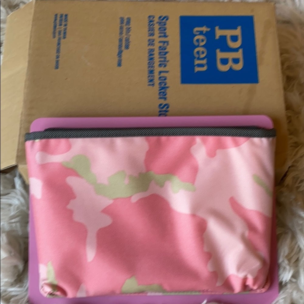 PB teen sport fabric locker storage